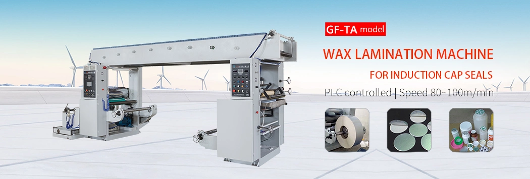 GF-Ta Wax Coating Laminating Machine for Induction Cap Sealing Wads Liners