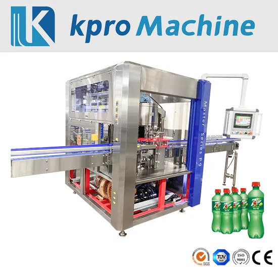 Automatic OPP BOPP Label Sticker Applicator Hot Melt Glue Labeling Machine for Water Juice Bottles