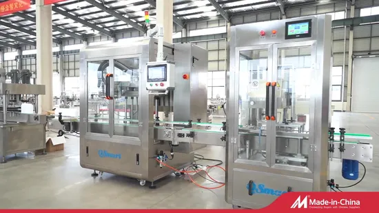 Automatic Mushroom Sauce Glass Bottle Filling Sealing Equipment Capping Labeling Machine