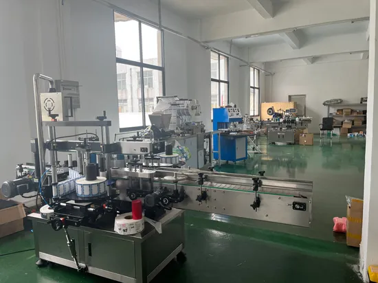 Semi Automatic Flat Square Bottle Labeler Shampoo Flat Plastic Bottle Double Sides Adhesive Sticker Labeling Machine
