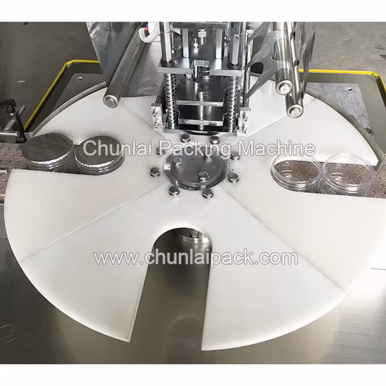 Cream Container Packing Hair Wax Containers Cosmetic Jar Filling and Sealing Machine
