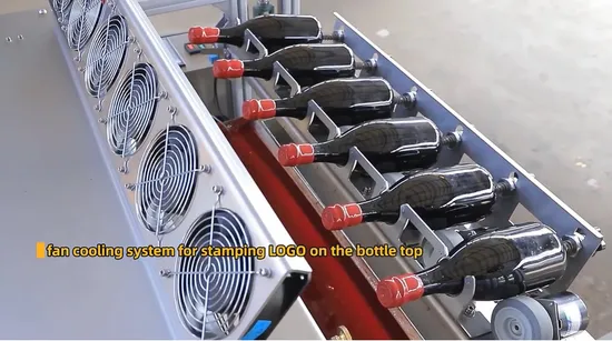 Full Automatic Bottle Wax Sealing Machine with Water Cooling 