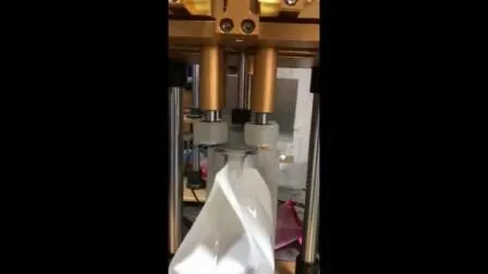 Desk Type Semi Automatic Shampoo Spout Pouch Capping Machine 