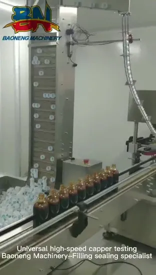 Automatic Linear Bottle Capping Machine for High