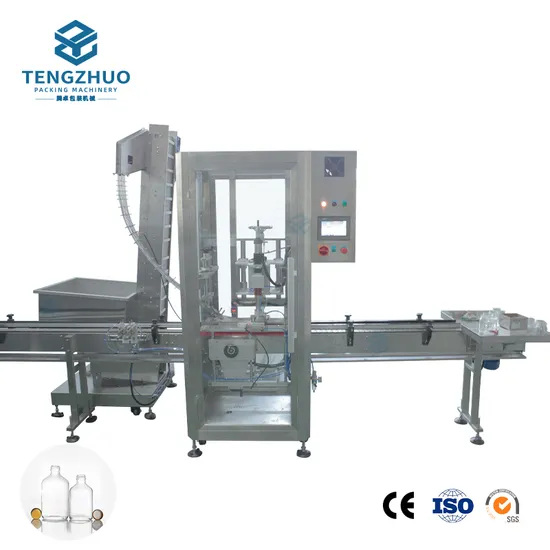 Automatic Capping Machines Glass Screw Capper Oil Liquid Pet Plastic Bottle Filling and Capping Machine 