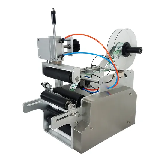 Semi Automatic Flat Paper Cup Rolling Labeling Machine Label Winding Machine Maker 