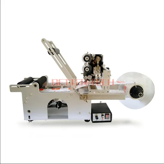 Juice Bottle Label Printing Machine Desktop Water Bottle Beer Cans Semi