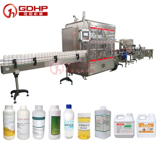 Automatic Conditioner, Shower Gel, Shampoo Filling, Capping, Labeling and Packing Machine 