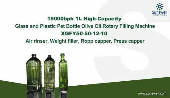 Automatic Linear Rotary Type Cooking Oil /Edible Oil/Olive Oil Filling Capping Machine 