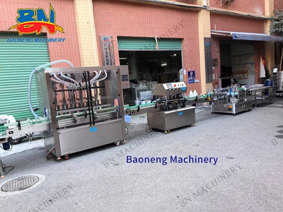 Quality Linear Automatic Liquid Oil Cream Shampoo Bottle Filling Capping Machine 