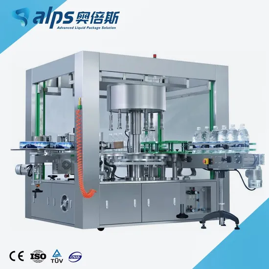 Automatic Drinking Mineral Water Bottle Labeling Machine for OPP BOPP Hot Melt Glue Label 