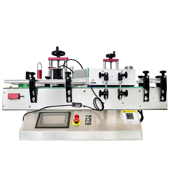 Tabletop Round Small Semi Automatic Labeling Machine Round Bottle 